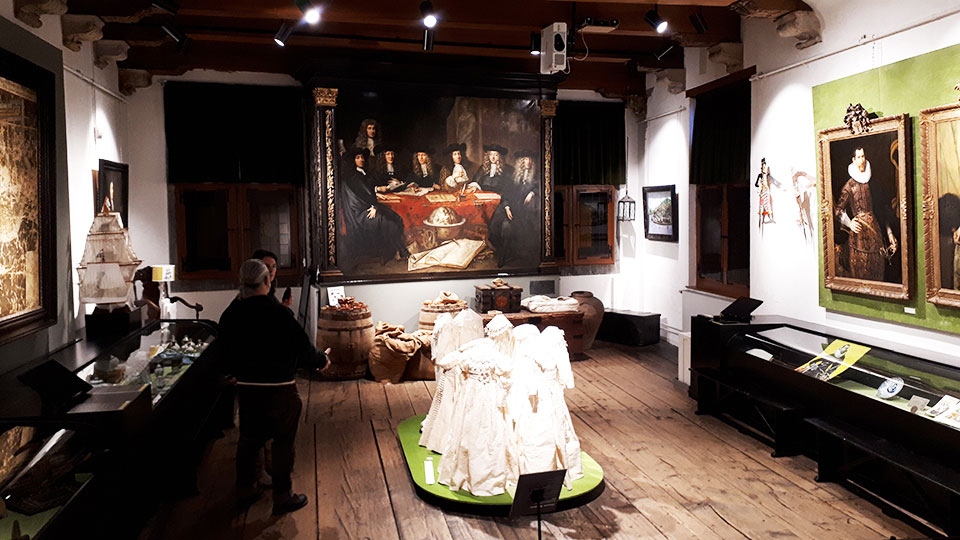 VOC-stijlkamer in het Westfries Museum in Hoorn
