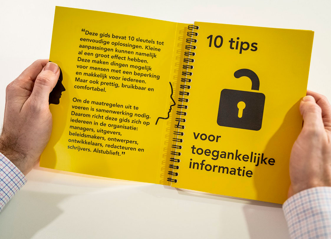 Maak open! Gids met tips voor toegankelijk tekst en beeld