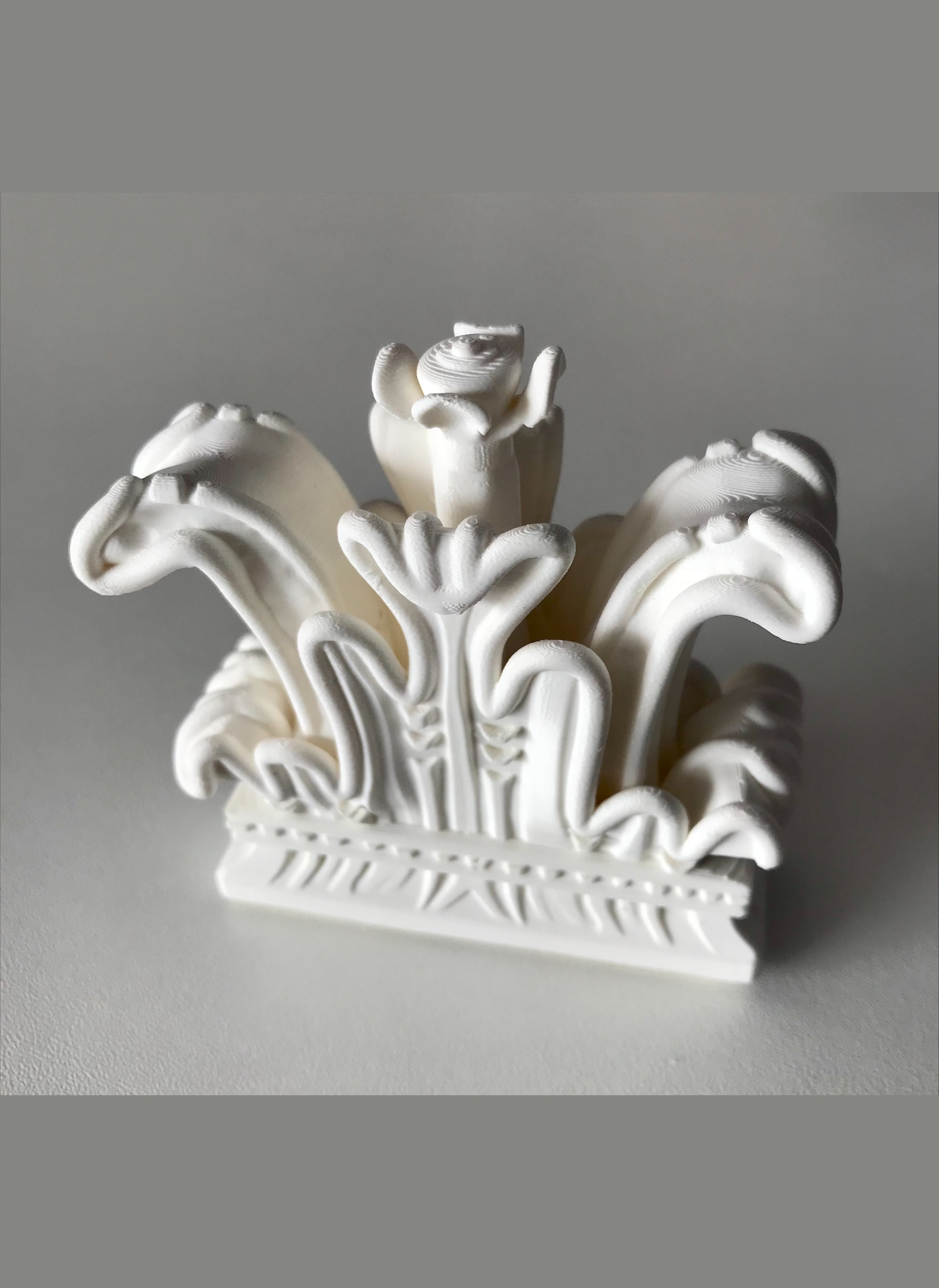 voelbare replica (3D-model) van het schaakstukje van kasteel Helmond