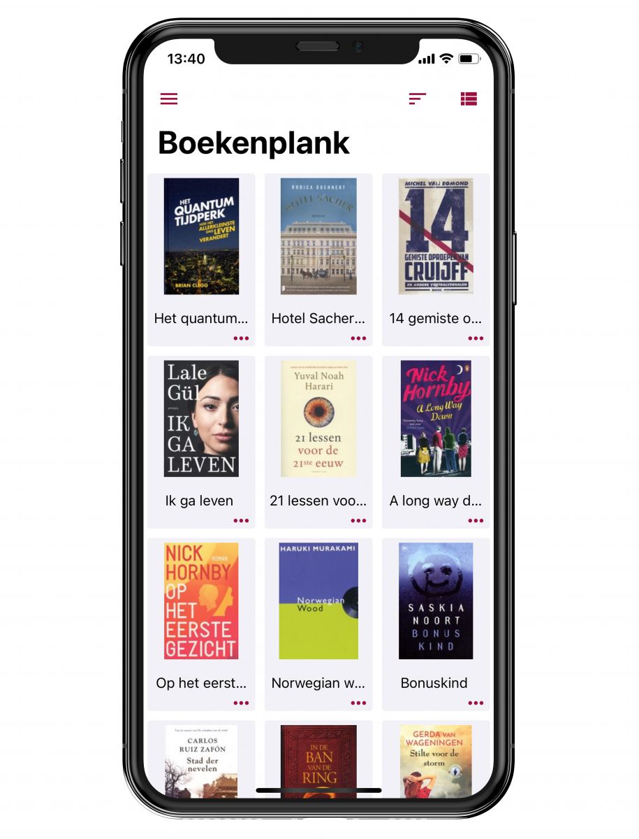 Passend Lezen-app (boekenplank)