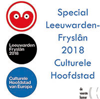 CD-hoes met tekst Leeuwarden - Fryslan 2018 Culturele Hoofdstad
