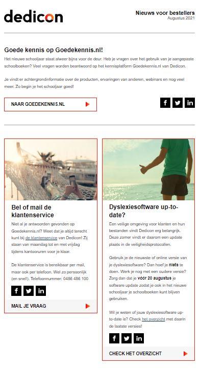 voorbeeld nieuwsbrief leren en studeren met dyslexie