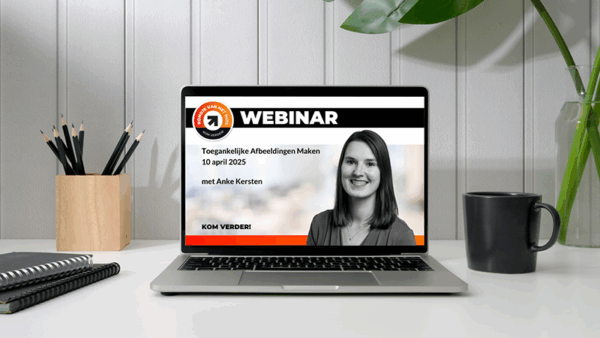 afbeelding met titeldia van webinar Afbeeldingen toegankelijk maken