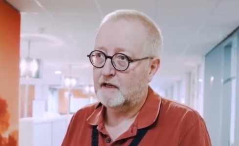 Wouter Würdemann op bezoek bij Dedicon